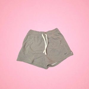 Women’s Nike Grey Sweat-shorts